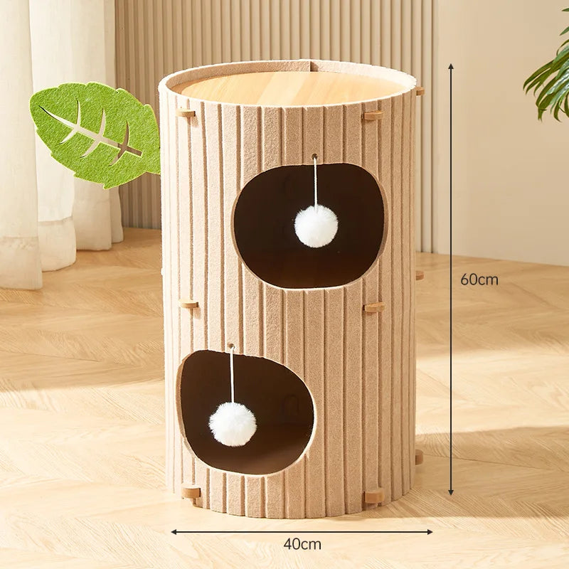 Mehrstöckiger Katzen-Kletterbaum