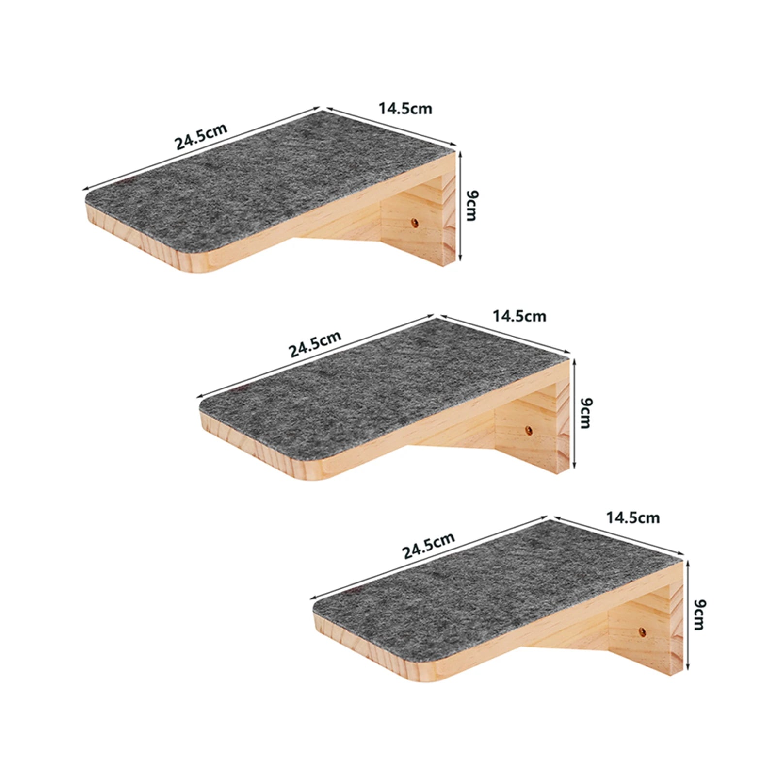 Kratzsäule zur Wandmontage