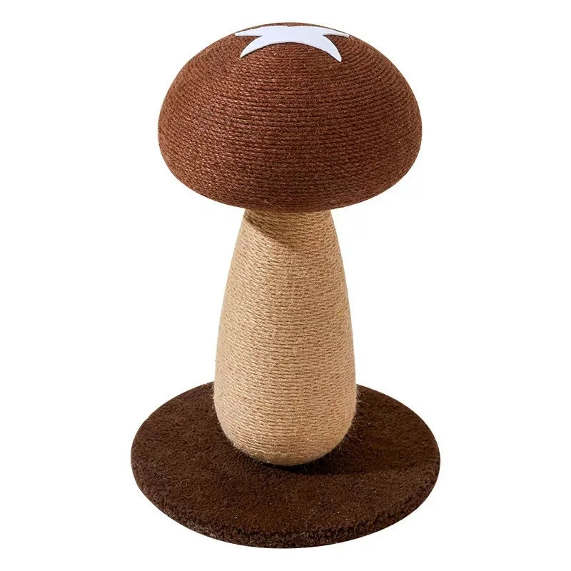 Pilzförmiger Kletterbaum mit Kratzfläche