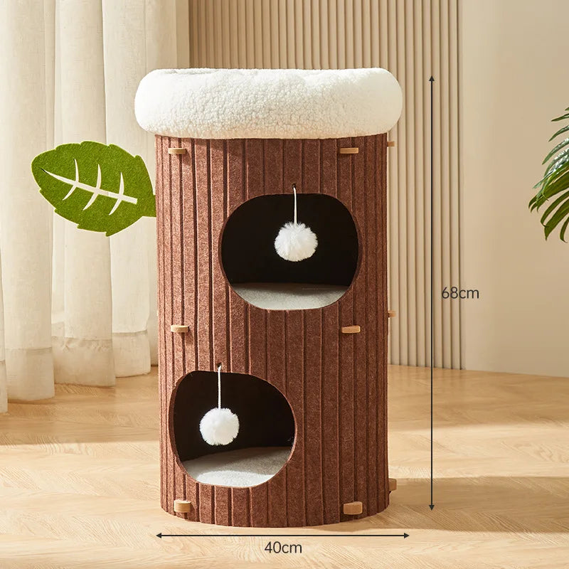 Mehrstöckiger Katzen-Kletterbaum