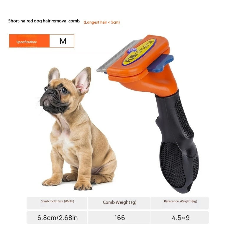 Tierfell-Trimm- und Entfilzungsbürste