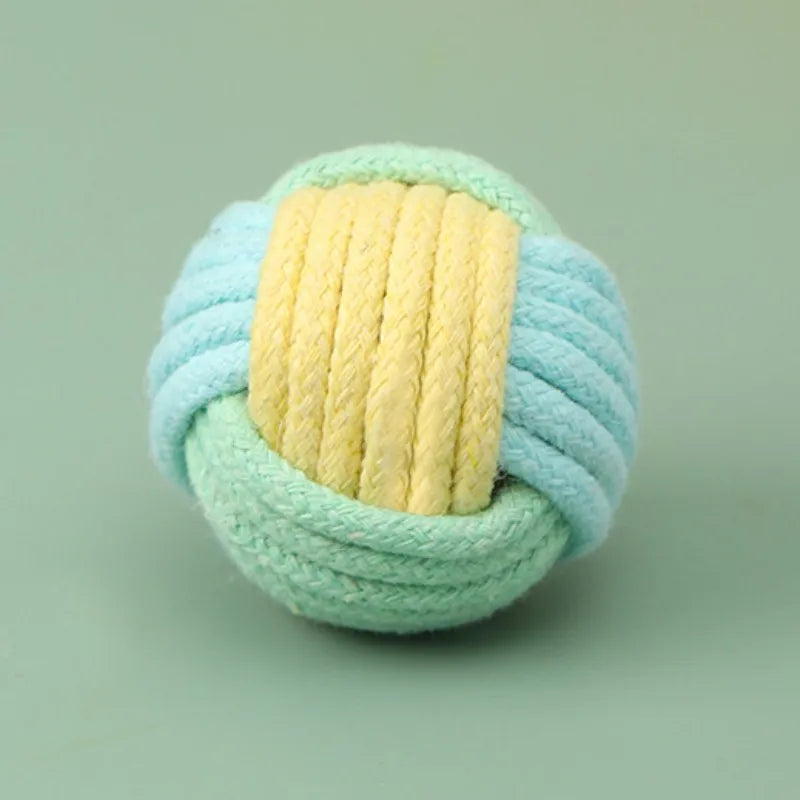 Interaktives Katzenspielzeug aus Baumwolle